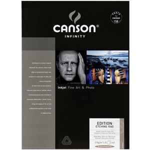 Canson Infinity konstnärspapper - Bomull - Vit - 310g - A4 - 25 ark Canson Infinity konstnärspapper - Bomull - Vit - 310g - A4 - 25 ark