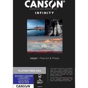 CANSON Infinity Platine Fibre Rag 310g A3 Fotopapper - Satin CANSON Infinity Platine Fibre Rag 310g A3 Fotopapper - Satin