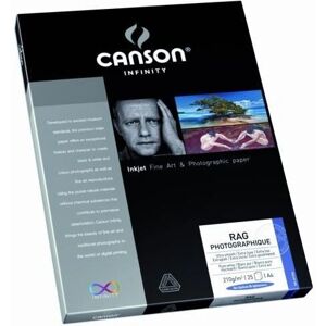 Canson Infinity Rag Photographique 310g Papier - A2, Matt Canson Infinity Rag Photographique 310g Papier - A2, Matt
