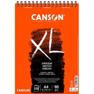 Canson XL Sketch Art Paper Pad - Sketching Spiral A3 120 Sheets Canson XL Sketch Art Paper Pad - Sketching Spiral A3 120 Sheets