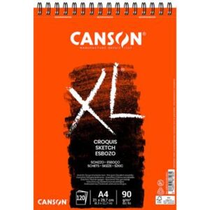 Canson XL Skizzenpapier - A5 Spiral Skizzenbuch Canson XL Skizzenpapier - A5 Spiral Skizzenbuch