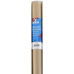 Canson Papel Kraft - 700mm x 3m - Pack de 11 - Papel de embalaje Canson Papel Kraft - 700mm x 3m - Pack de 11 - Papel de embalaje