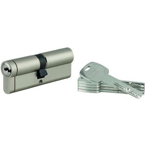 Cylindre européen Transit 1 45X45 Nickel - Système de haute sécurité - Publicité Cylindre européen Transit 1 45X45 Nickel - Système de haute sécurité - Publicité