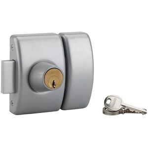 THIRARD - Cerradura de doble entrada - Acero 40mm - Plata - Cerradura de seguridad THIRARD - Cerradura de doble entrada - Acero 40mm - Plata - Cerradura de seguridad