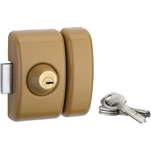 Thirard - Verrou de porte universel 45mm Bronze Thirard - Verrou de porte universel 45mm Bronze