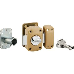 Serrure en acier Thirard Transit 2 - 45mm max - Verrou de porte - Publicité Serrure en acier Thirard Transit 2 - 45mm max - Verrou de porte - Publicité