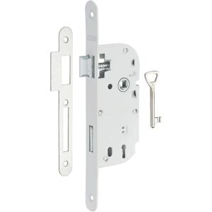 Serrure Blanche Thirard 40mm - Verrou Réversible pour Portes Intérieures - Publicité Serrure Blanche Thirard 40mm - Verrou Réversible pour Portes Intérieures - Publicité