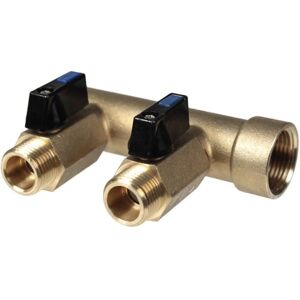 WATTS INDUSTRIES Collecteur en Laiton M-F 3/4" avec 2 Sorties - Raccord en Plomberie en Laiton - Publicité WATTS INDUSTRIES Collecteur en Laiton M-F 3/4" avec 2 Sorties - Raccord en Plomberie en Laiton - Publicité
