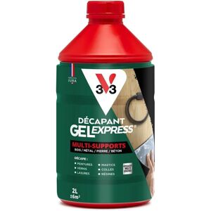 V33 Décapant Multisupport Gel - Détachant Peinture - Publicité V33 Décapant Multisupport Gel - Détachant Peinture - Publicité