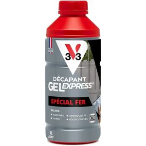 V33 - Décrassant Fer Gel 1L - Décapant V33 - Décrassant Fer Gel 1L - Décapant