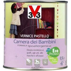 V33 Trattamento Legno - Bianco Pastello - 0,5L - Trattamento del Legno V33 Trattamento Legno - Bianco Pastello - 0,5L - Trattamento del Legno