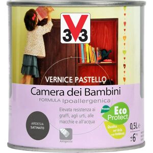 V33 Vernice Pastello Ardesia - Finitura per pareti e legno V33 Vernice Pastello Ardesia - Finitura per pareti e legno