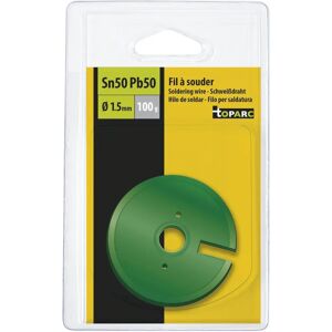 GYS 50% Tin Solder Wire Ø 1.5mm - 100g - Electronics & Industry GYS 50% Tin Solder Wire Ø 1.5mm - 100g - Electronics & Industry