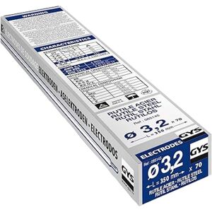 GYS 3.2 mm x 350 mm svejseelektroder - 70 stk - Stål, Alle positioner GYS 3.2 mm x 350 mm svejseelektroder - 70 stk - Stål, Alle positioner