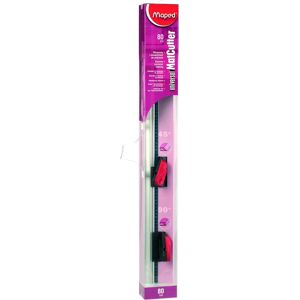 Maped Universal MatCutter - 80cm Ruler & 45°/90° Cutter - Cutting Kit Maped Universal MatCutter - 80cm Ruler & 45°/90° Cutter - Cutting Kit