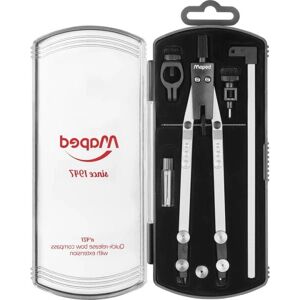 Maped 178102 Black Compass Set - Technical Precision Maped 178102 Black Compass Set - Technical Precision