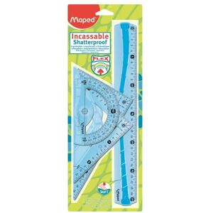Set de Règles Flex Maped - 4 pièces - Plastique - Publicité Set de Règles Flex Maped - 4 pièces - Plastique - Publicité
