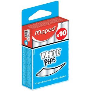 Maped 341302 Liitu - Valkoinen - 10 kpl Maped 341302 Liitu - Valkoinen - 10 kpl