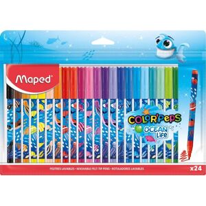 Marcadores de Ponta Fina Ocean Life da Maped - Marcadores Marcadores de Ponta Fina Ocean Life da Maped - Marcadores