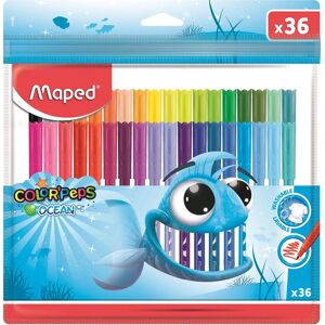 MAPED Ocean Pulse Markörer - Ljusfärgade, Säkra och Tvättbara MAPED Ocean Pulse Markörer - Ljusfärgade, Säkra och Tvättbara