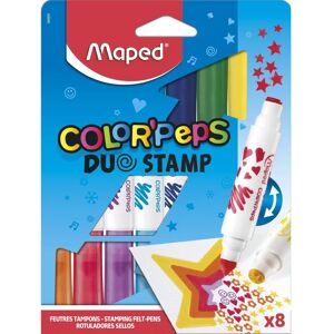 Maped 846808 Art & Craft Toy - Color Peps Duo Stamp Pens, 8 Pack Maped 846808 Art & Craft Toy - Color Peps Duo Stamp Pens, 8 Pack