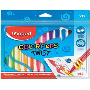 Maped 860612 Art/ Craft Toy - Color'Peps Twist Crayons Maped 860612 Art/ Craft Toy - Color'Peps Twist Crayons