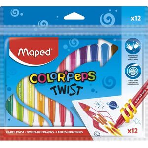 Maped 860612 Jouet d'art et d'artisanat - Crayons Twist Color'Peps - Publicité Maped 860612 Jouet d'art et d'artisanat - Crayons Twist Color'Peps - Publicité