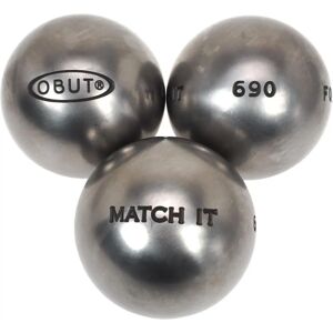Obut Boules Match It - Acier Inoxydable - Publicité Obut Boules Match It - Acier Inoxydable - Publicité