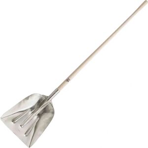 Paleta pequeña de aluminio Leborgne - 33cm, Mango de madera Paleta pequeña de aluminio Leborgne - 33cm, Mango de madera