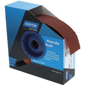 Bobina Abrasiva Norton R222 - 50mm x 25m - G600 Bobina Abrasiva Norton R222 - 50mm x 25m - G600