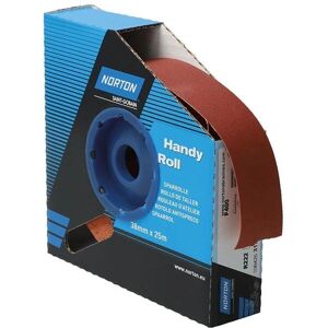 Rotolo abrasivo Norton R222 38mm x 25m P400 Rotolo abrasivo Norton R222 38mm x 25m P400