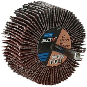 Norton R207Plus 60mm-30mm-6mm P40 Disque lamellaire Norton R207Plus 60mm-30mm-6mm P40 Disque lamellaire