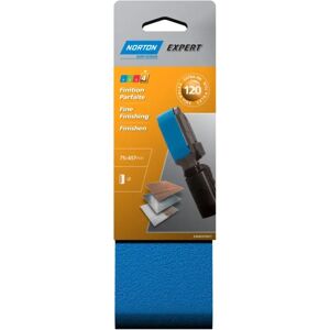 Ceinture abrasive Norton 75 x 457 mm Grain 120 - Bande abrasive Ceinture abrasive Norton 75 x 457 mm Grain 120 - Bande abrasive