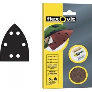 Flexovit Model FLV26409 - Fine Sanding Sheets 95x145mm Flexovit Model FLV26409 - Fine Sanding Sheets 95x145mm