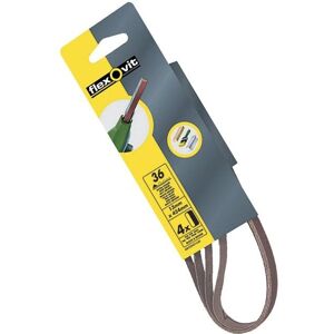 Flexovit Powerfile Sanding Belt - 454mm x 13mm Fine - Pack of 4 Flexovit Powerfile Sanding Belt - 454mm x 13mm Fine - Pack of 4