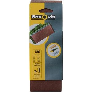 Flexovit 63642526464 Fine Cloth Sanding Belts - Pack of 2 Flexovit 63642526464 Fine Cloth Sanding Belts - Pack of 2