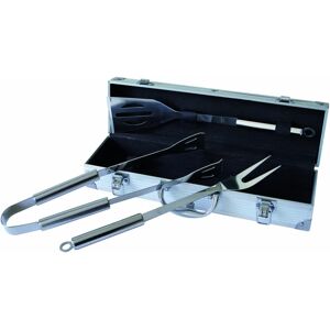 Pradel Excellence WB109 Fémes tok BBQ-készlet - Spatula, villa, fogó Pradel Excellence WB109 Fémes tok BBQ-készlet - Spatula, villa, fogó