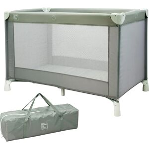 Lit de voyage Bambisol Gris - Pliable - Publicité Lit de voyage Bambisol Gris - Pliable - Publicité