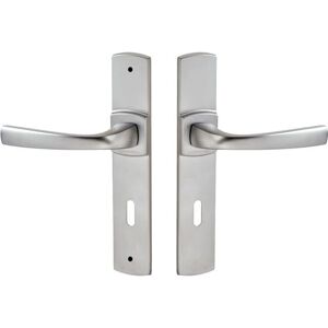 Ensemble de Serrure de Porte VACHETTE Chrome Velours - Modèle 086442 - Publicité Ensemble de Serrure de Porte VACHETTE Chrome Velours - Modèle 086442 - Publicité