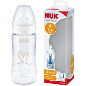 Biberon NUK First Choice + Contrôle de Température - 300ml 0-6 mois - Publicité Biberon NUK First Choice + Contrôle de Température - 300ml 0-6 mois - Publicité
