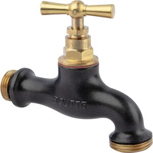 BOUTT 0176144 - Torneira de latão e teca para exterior BOUTT 0176144 - Torneira de latão e teca para exterior