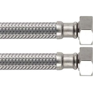 Connecteur femelle double Boutte 15x21mm 80cm - Tuyau Connecteur femelle double Boutte 15x21mm 80cm - Tuyau