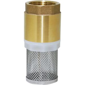 Valvola di non ritorno in ottone con filtro - 26x34mm Valvola di non ritorno in ottone con filtro - 26x34mm
