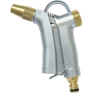 Boutté Metalen Tuinsproeier - Stroomregulator, Snelkoppeling, Aan/uit trekker Boutté Metalen Tuinsproeier - Stroomregulator, Snelkoppeling, Aan/uit trekker