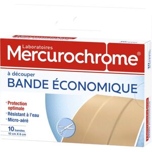 Bandes de Premiers Soins Mercurochrome - 10 pièces - Publicité Bandes de Premiers Soins Mercurochrome - 10 pièces - Publicité