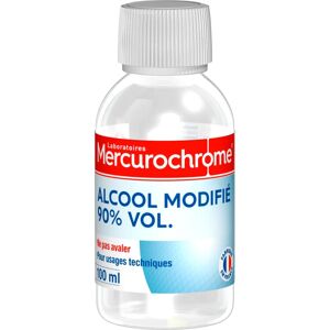 Alcool Mercurochrome 90% Vol 100ml - Désinfectant Médical - Publicité Alcool Mercurochrome 90% Vol 100ml - Désinfectant Médical - Publicité