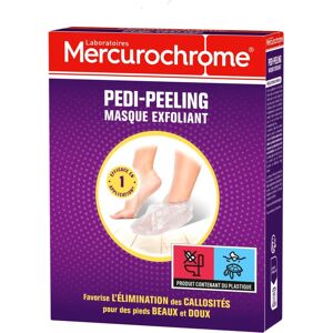 Mercurochrome Masque Exfoliant Pieds - 1 Paire - Publicité Mercurochrome Masque Exfoliant Pieds - 1 Paire - Publicité