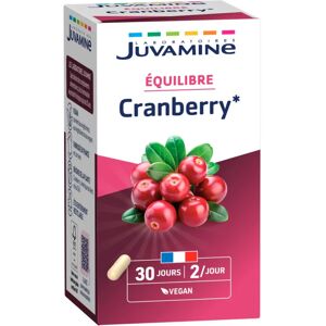Juvamine Cranberry - Formule Concentrée - 60 Gélules Végétales - Complément Alimentaire - Publicité Juvamine Cranberry - Formule Concentrée - 60 Gélules Végétales - Complément Alimentaire - Publicité