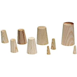Plastimo set van 9 houten kegels met variabele maten - Kegels Kit Plastimo set van 9 houten kegels met variabele maten - Kegels Kit
