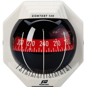 Plastimo Contest 130 Compass White Pink Red - Compass Plastimo Contest 130 Compass White Pink Red - Compass